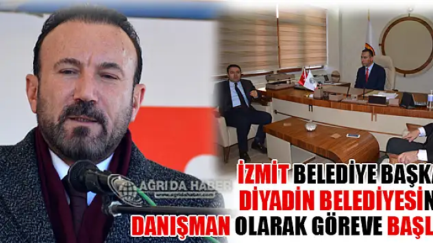 Nevzat Doğan Diyadin Belediyesine Danışman Olarak Görevlendirildi