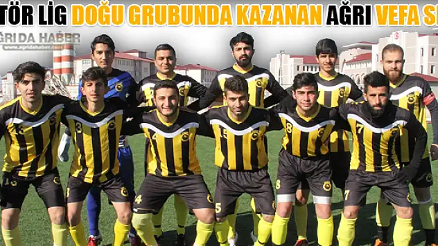 Ağrı Vefa Spor Bayazıt Spor'u Yendi!