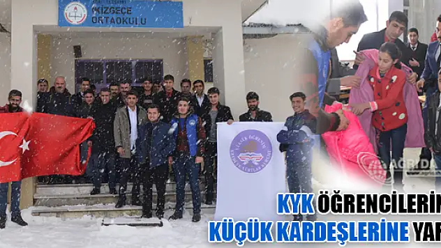 KYK Yurt Öğrencilerinden Küçük Kardeşlerine Yardım