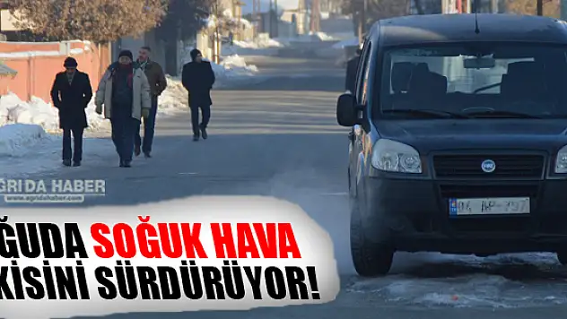 Doğuda Soğuk Hava Etkisiniz Sürdürüyor!