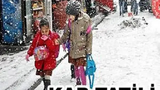 Iğdır'da okullara 2 gün kar tatili verildi