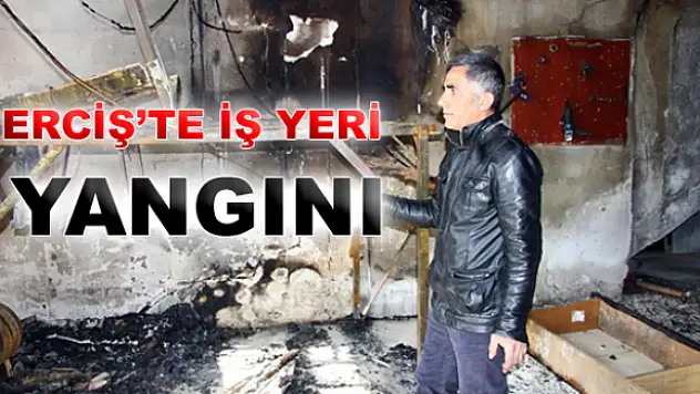 Ercişte Yangın!
