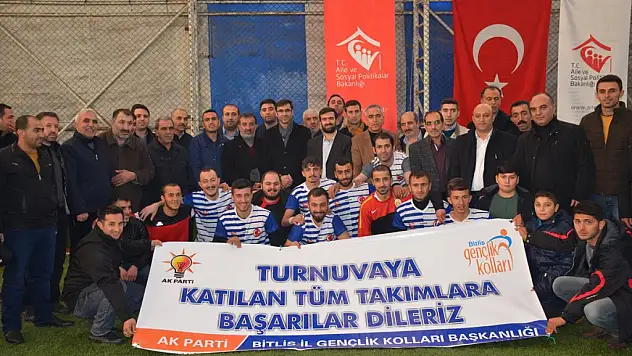 Bitlis'teki '15 Temmuz Şehitleri Futbol Turnuvası'