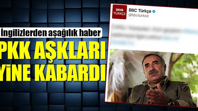 İngilizlerden aşağılık haber pkk aşkları yine kabardı ?