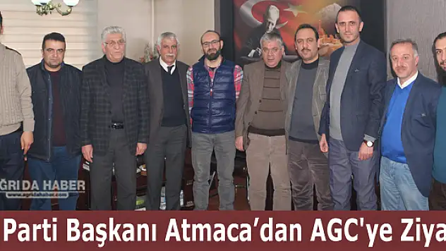 Ak Parti İl Başkanı Kemal Atmaca'dan AGC'ye Ziyaret