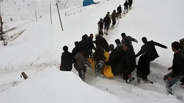 Muş'ta İki Kişi Çığ Altında Kaldı