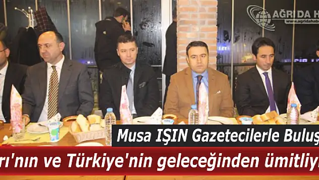 Ağrı Valisi Musa IŞIN 10 Ocak Gazeteciler Gününde Basınla Biraraya Geldi