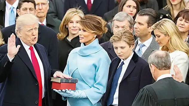 ABD başkanı Trump yemin etti: Bugün sizin gününüz ?