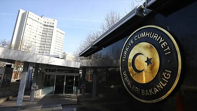 Dışişleri Bakanlığın'dan İsrail'e Kınama Geldi ?