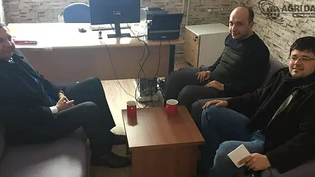 TSM Başkanı Abdullah Karateke Kaymakam Enver Özderin Ziyareti