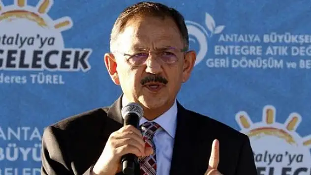 Bakanı Mehmet Özhaseki,Dönüşümde planlama yetkisi tek elde toplanacak