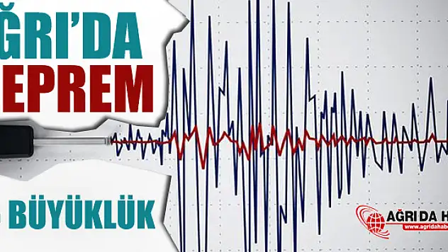 Ağrı'nın Eleşkirt İlçesinde 4,5 Büyüklüğünde Korkutan Deprem!