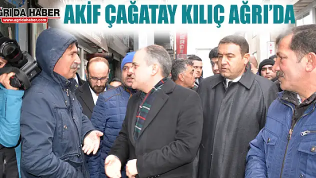 Gençlik ve Spor Bakanı Akif Çağatay Kılıç Ağrı'da