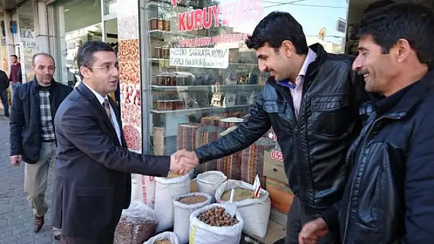Kaymakam'dan Esnaf Ziyareti