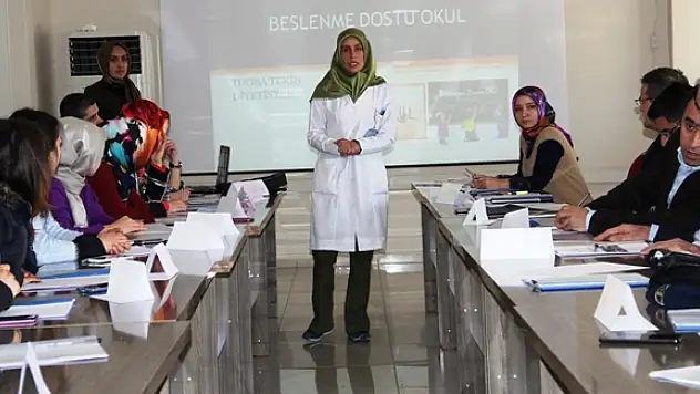 Van'da 'Beslenme Dostu Okul' Projesi