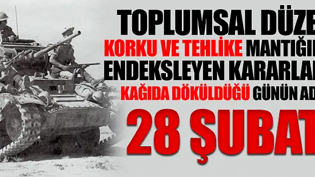 Kara Bir Leke : 28 ŞUBAT!