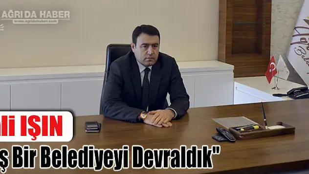 Vali Musa Işın 'Boş bir belediyeyi devraldık'