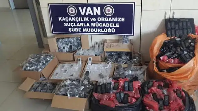 Van'da Kaçakçılık Operasyonları Devam Ediyor