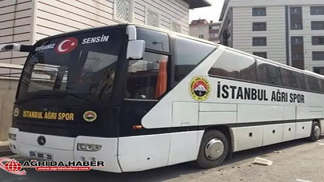 İstanbul Ağrıspor Otobüsüne Kavuştu