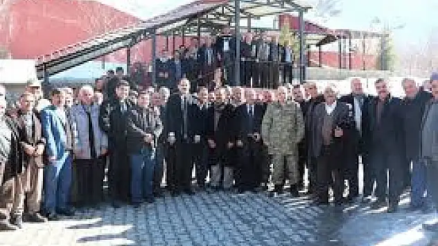 Emekli Olan Köy Korucularına Veda Yemeği