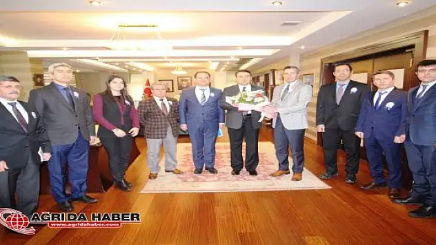 Ağrı Defterdarlığından Vali Işın'a Ziyaret