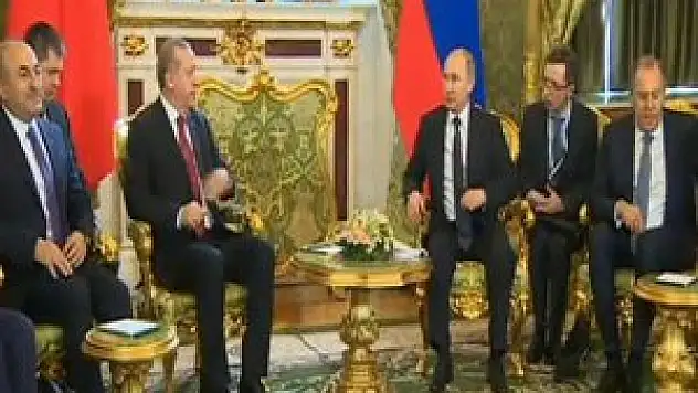 Moskova'daki Putin-Erdoğan görüşmesi başladı