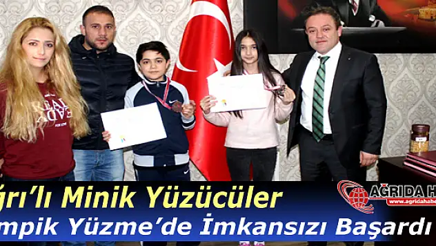 Ağrı'lı Yüzücüler İmkansızı Başardı