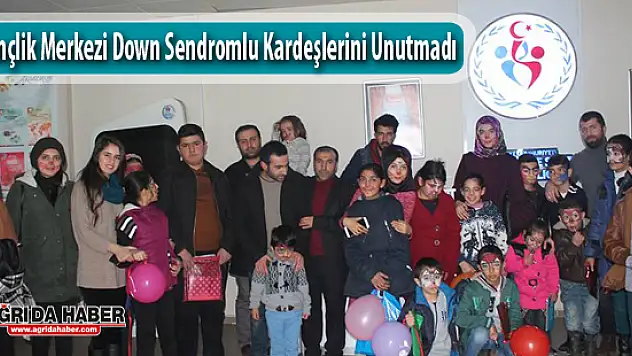Ağrı Gençlik Merkezi, Down Sendromlu Kardeşlerini Unutmadı