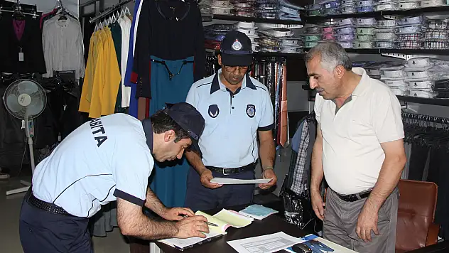 Bingöl'de Zabıta Denetimi