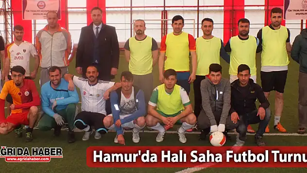 Hamur'da 14 Nisan Kurtuluş Halı Saha Futbol Turnuvası