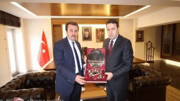 Kardeş Belediyemiz Kahramanmaraş Belediyesinden Ağrı Belediyesi'ne ziyaret