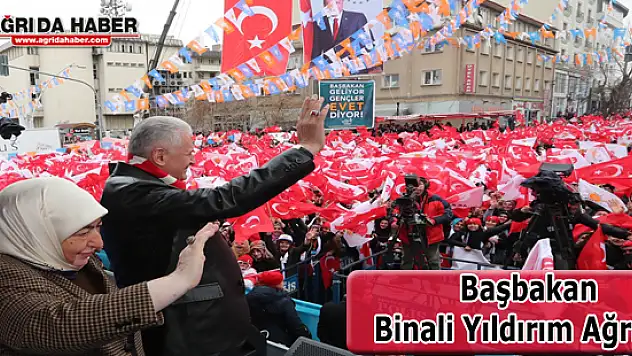 Başbakan Binali Yıldırım Ağrı'da