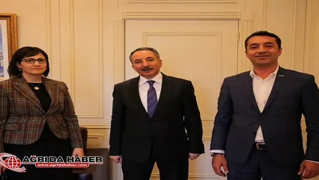 MUSİAD Ağrı İl Temsilciliğinden Prof. Dr. Abdulhalik KARABULUT'a Ziyaret