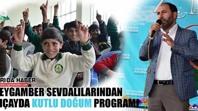 Peygamber Sevdalıları Platformu Taşlıçay'da Kutlu Doğum Programı Düzenledi