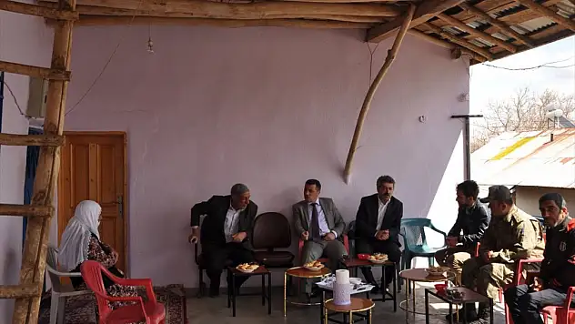 Kaymakam Şekerci'den Şehit Ailelerine Ziyaret