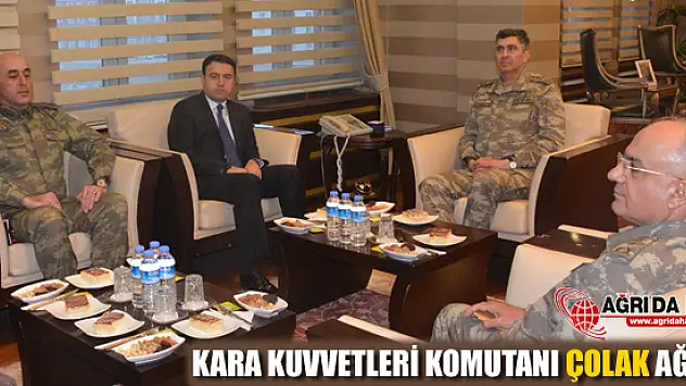Kara Kuvvetleri Komutanı Orgeneral Çolak Ağrı'da