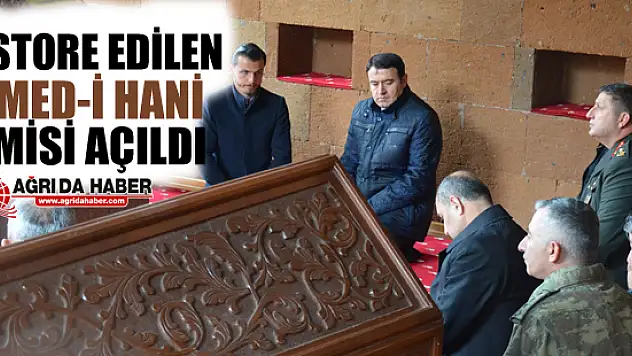 Restore Edilen Ahmed-i Hani Camisi Açıldı!