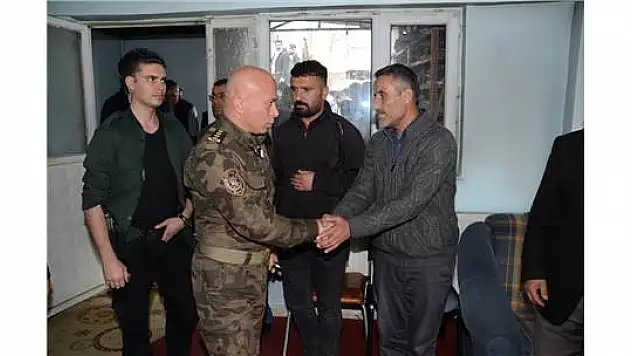 Emniyet Müdürü Dilberoğlu'nun Taziye Ziyareti Yapıldı !