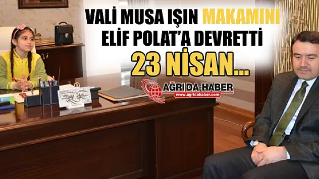 Vali Musa Işın Makamını Elif Polat'a Devretti!