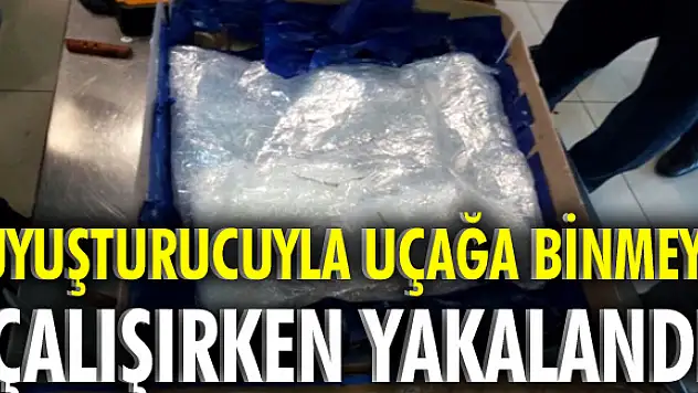 İran uyruklu bir şahıs uçağa uyuşturucuyla binmeye çalışınca yakalandı