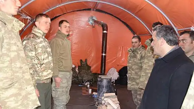 Tunceli Valisi Kaymak'ın Ovacık Ziyareti