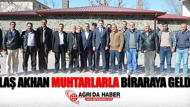 Ulaş AKHAN Muhtarlarla Biraraya Geldi