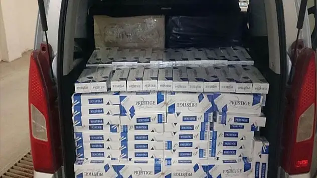 Muş'ta 14 bin 460 paket gümrük kaçağı sigara yakalandı