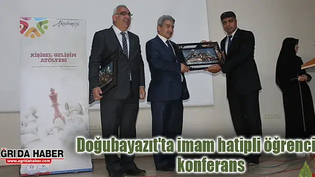 Doğubayazıt'ta imam hatipli öğrencilere konferans