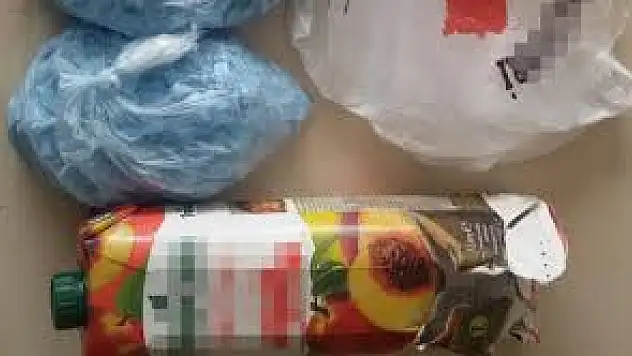 Meyve Suyu Kutusuna saklanmış uyuşturucu ele geçirildi