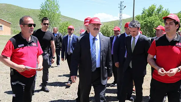 Bingöl'de Deprem Tatbikatı