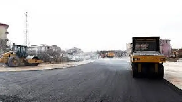Malatya'da Yol Yapım Çalışmaları