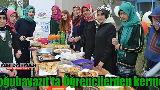 Doğubayazıt'ta İmam Hatip Lisesi ihtiyaç sahibi öğrencilere kermes düzenledi