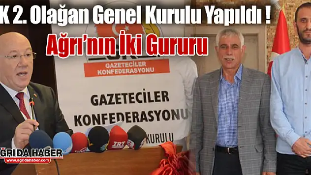TGK 2. Olağan Genel Kurulunda Nuri Kolaylı Güven Tazeledi