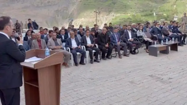 Van'ın Çatak ilçesinde güvenlik korucuları yemin ederek görevlerine başladı